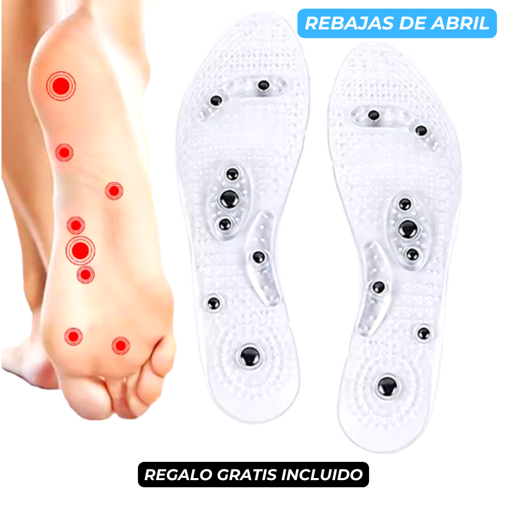 Plantillas Magnéticas de Acupresión (Talla 35-40)
